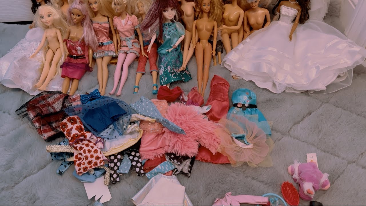🌸 Compras de Barbies Usadas 🌸 #secondhand #thrifthaul #barbie