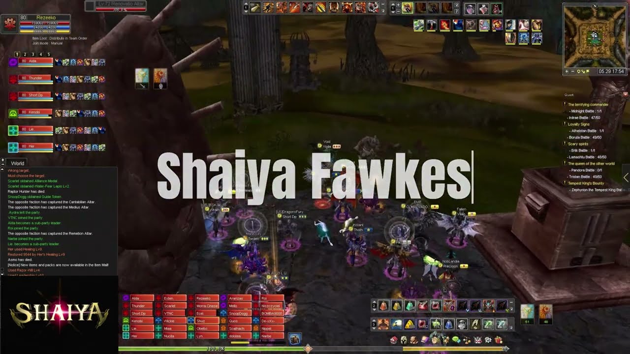 Shaiya Fawkes - Farming Sessions with YODA HULK