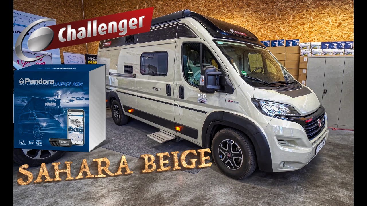 UNGLAUBLICH! SAHARA BEIGE Challenger Wohnmobil 2022 | V217 Road Edition Premium Kastenwagen | Alarm