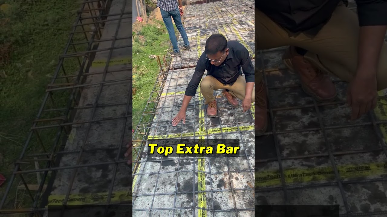 what is crank bar in slab | what is the use of crank bar in slab | #trending #construction