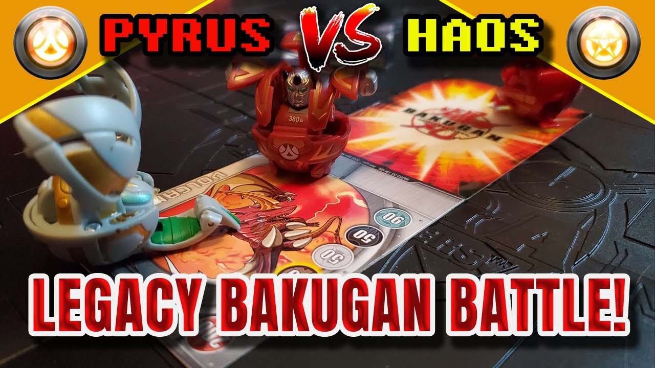 Legacy Bakugan Brawl - Pyrus vs Haos