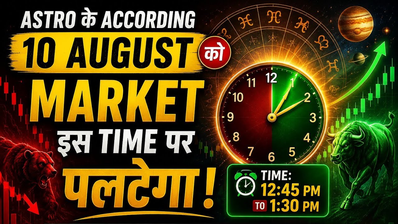 Nifty Prediction for August 10, 2026 | BankNifty Prediction for August 10, 2026 | Stock Market fo...