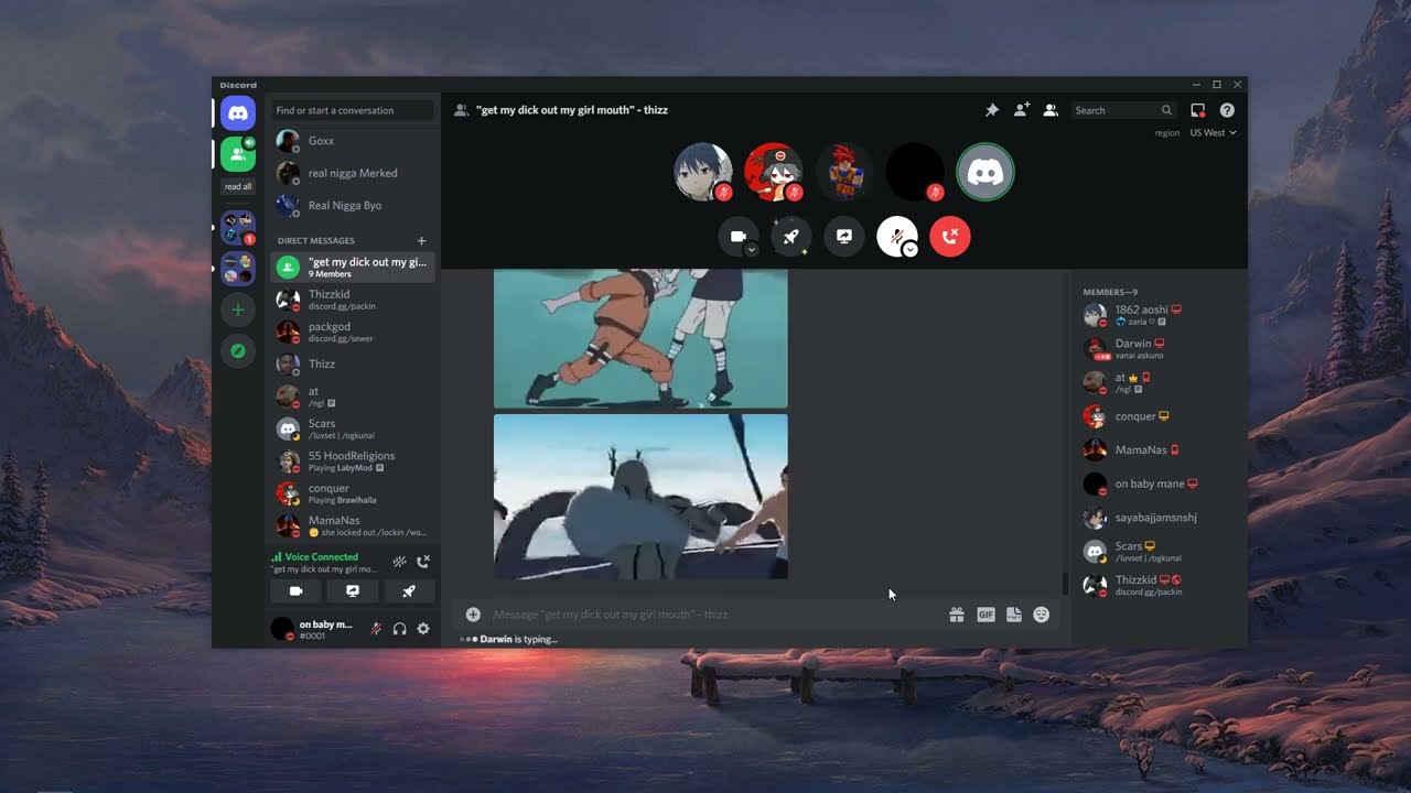Thizzkid vs Scars (Discord Packing)