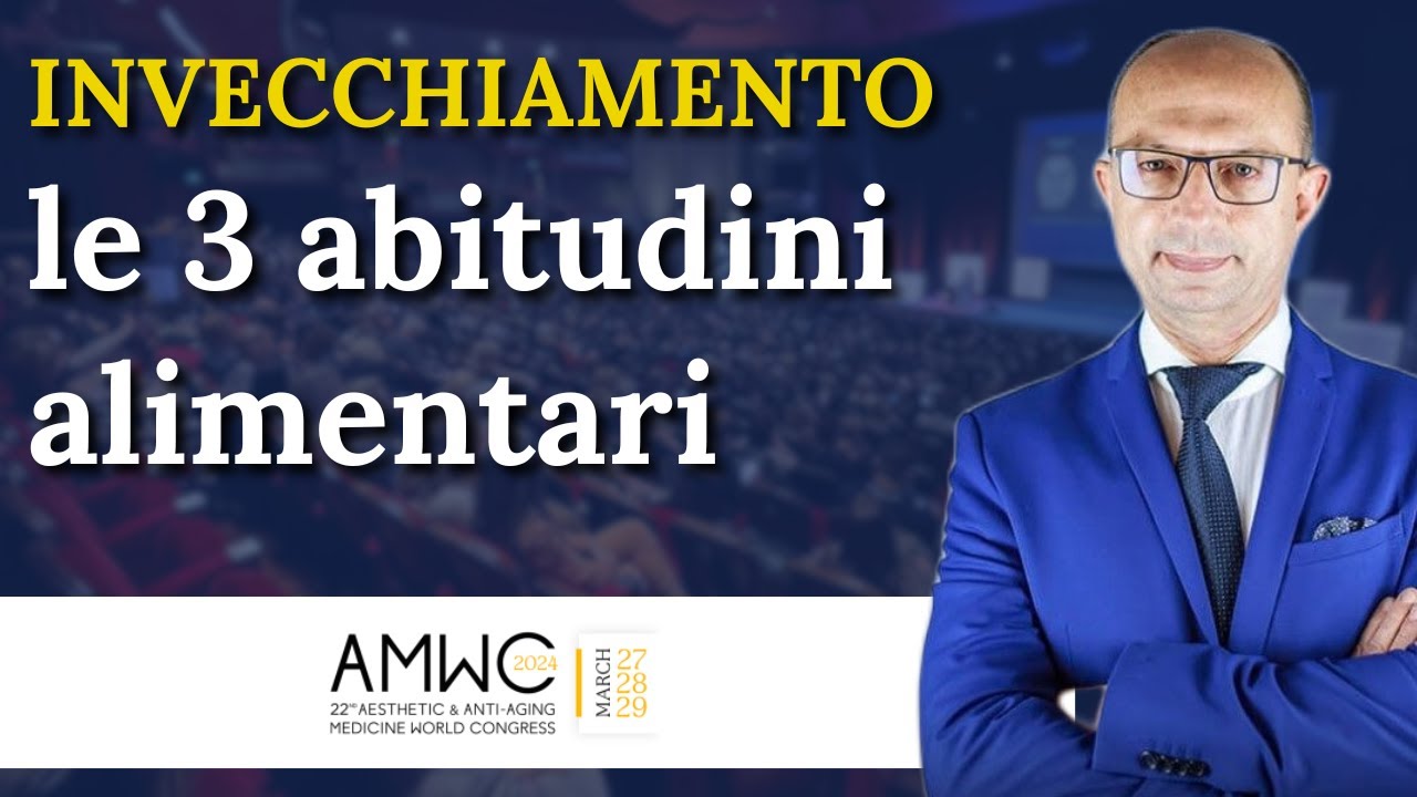 Quali sono le 3 abitudini alimentari che prevengono l'invecchiamento?
