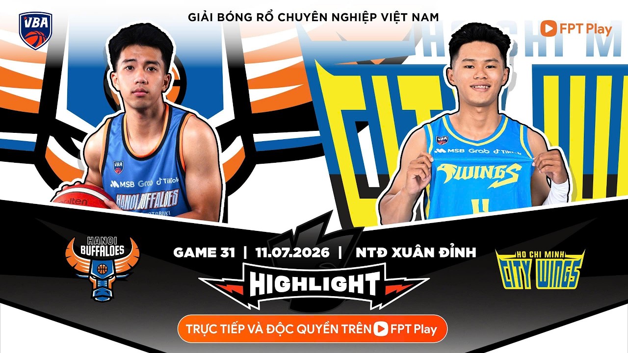 Full Game 31 Highlight | Hanoi Buffaloes by Haiha Tokobuki vs HCM City Wings | 11.07.2026
