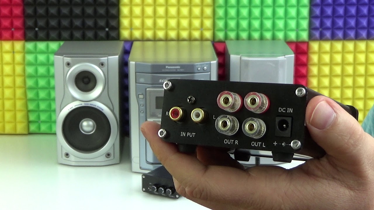 Wzmacniacz stereo 2x50W TPA3116 - prezentacja