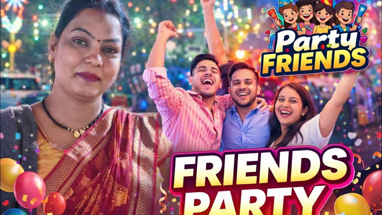Friends Party Night || Dosto Ki Party|| Full Masti With Friends|| Friends Night Out||Party With 