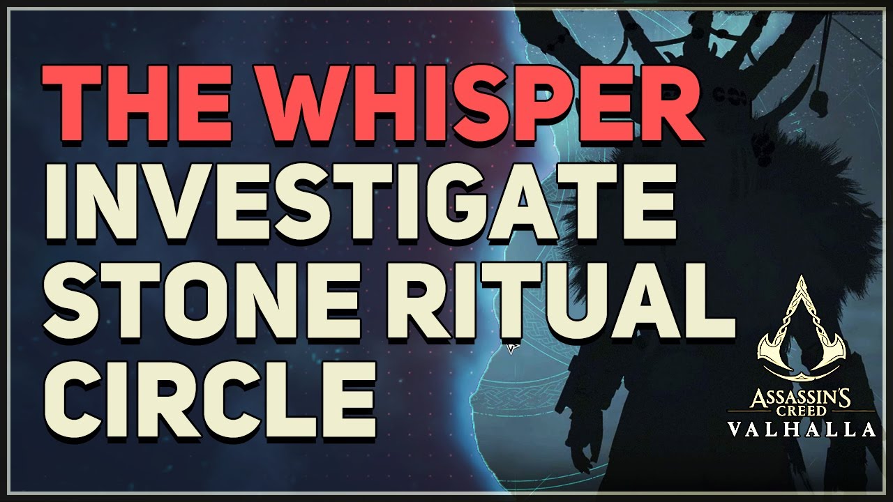 Investigate the stone ritual circle along the Boyne River Assassin's Creed Valhalla