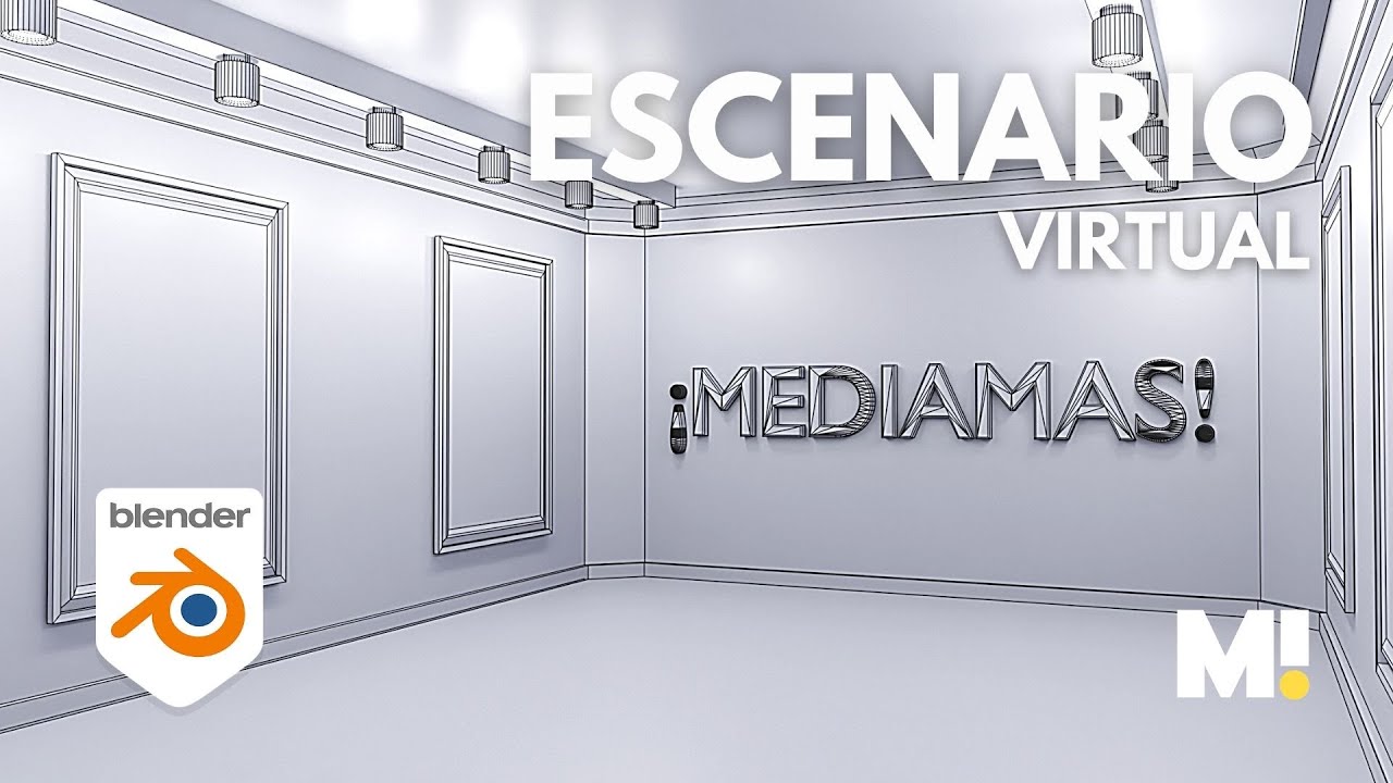 Blender | Crea tu propio escenario virtual | 1 - Modelado