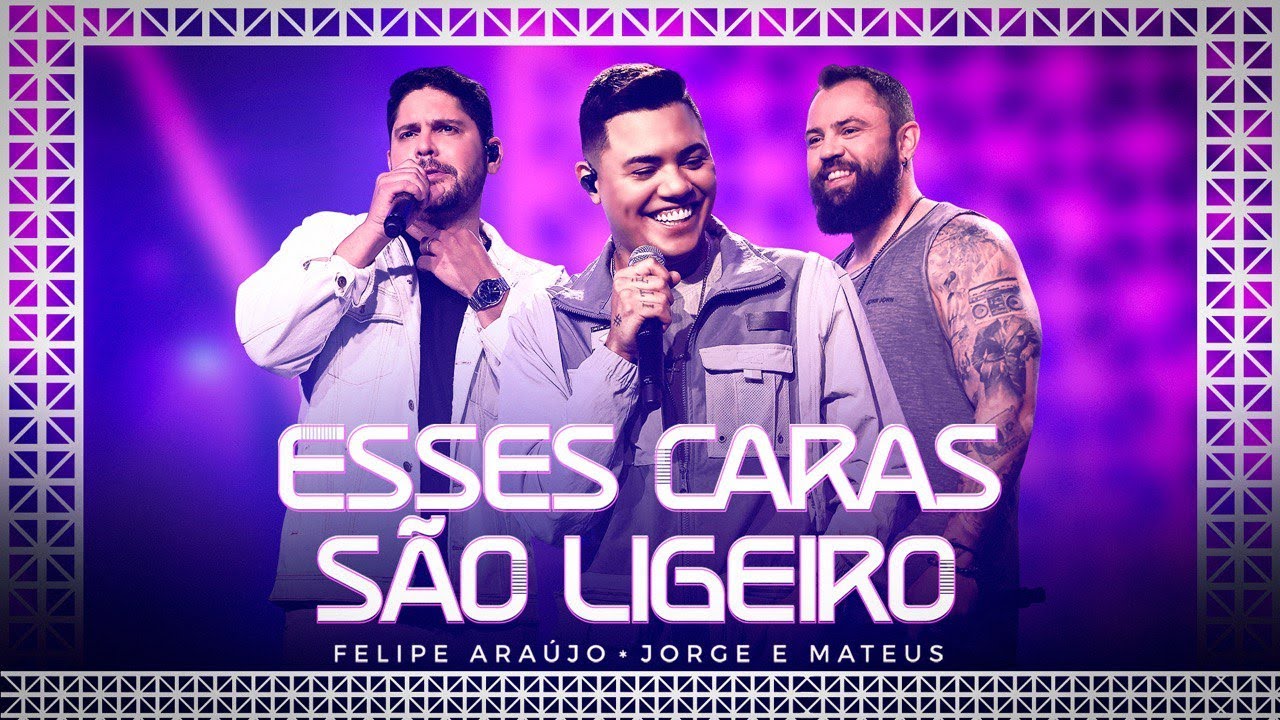 Felipe Ara&uacute;jo feat. @jorgeemateus - ESSES CARAS S&Atilde;O LIGEIRO (V&iacute;deo Oficial)