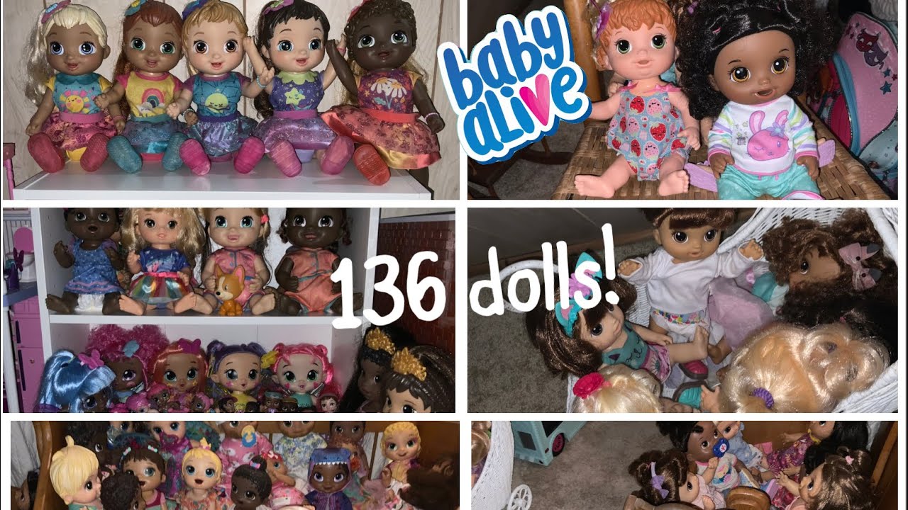 Baby Alive Collection 2023 | 136 dolls 😱