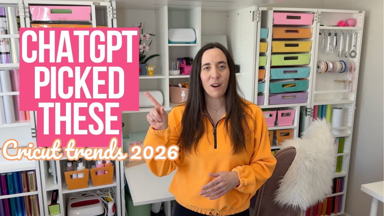 I Asked ChatGPT What Cricut Projects Will Trend in 2026… Here’s What It Said!