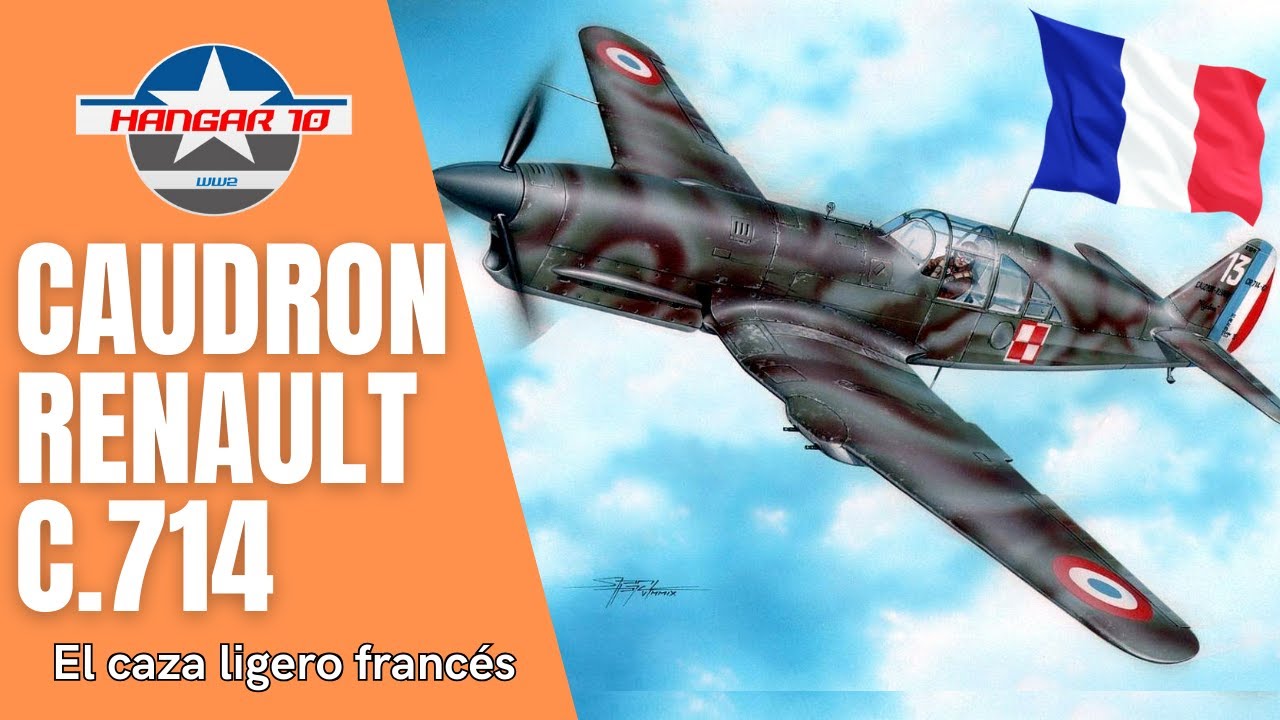 Caudron-Renault C.714 Cyclone | El caza ligero francés