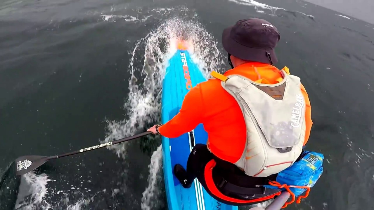 SUP Downwinding - The South Lamma Highway on the Ace