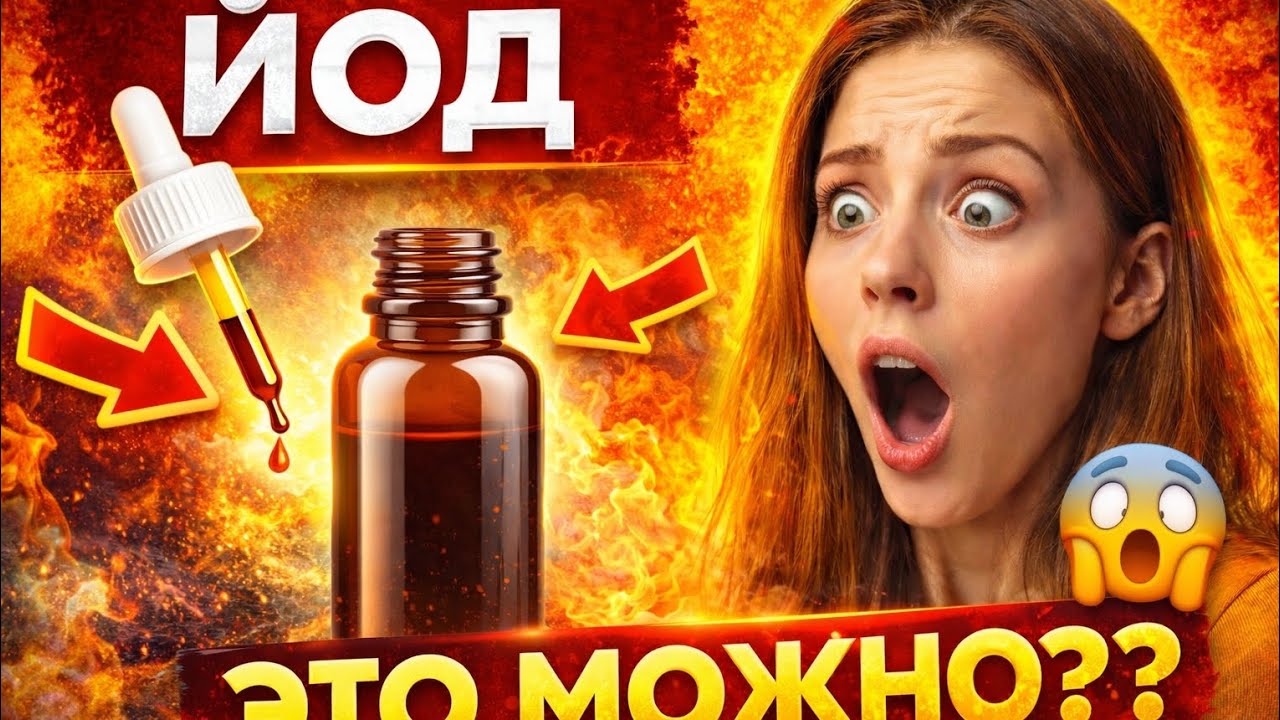 ЙОД: 7 секретных способов применения, о которых мало кто знает!