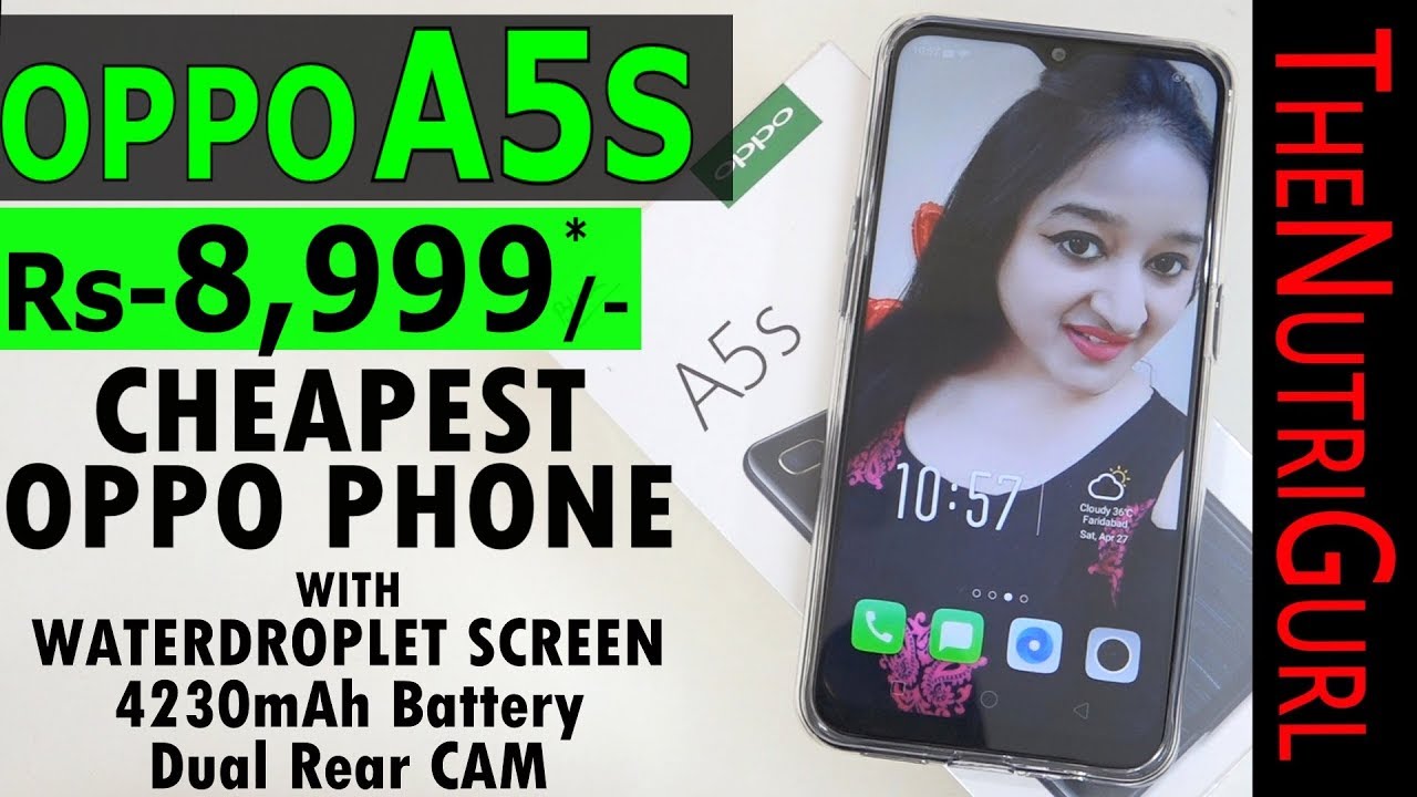 OPPO A5s - Unboxing & Overview In HINDI