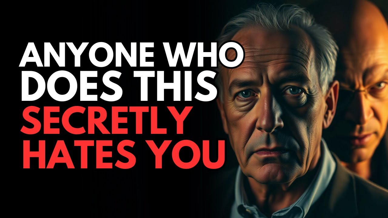 When someone CLOSE to you HATES you these SIGNS GIVE THEM AWAY | Stoicism