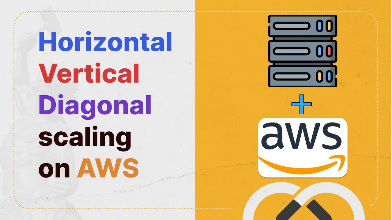 Vertical vs horizontal vs Diagonal scaling on AWS