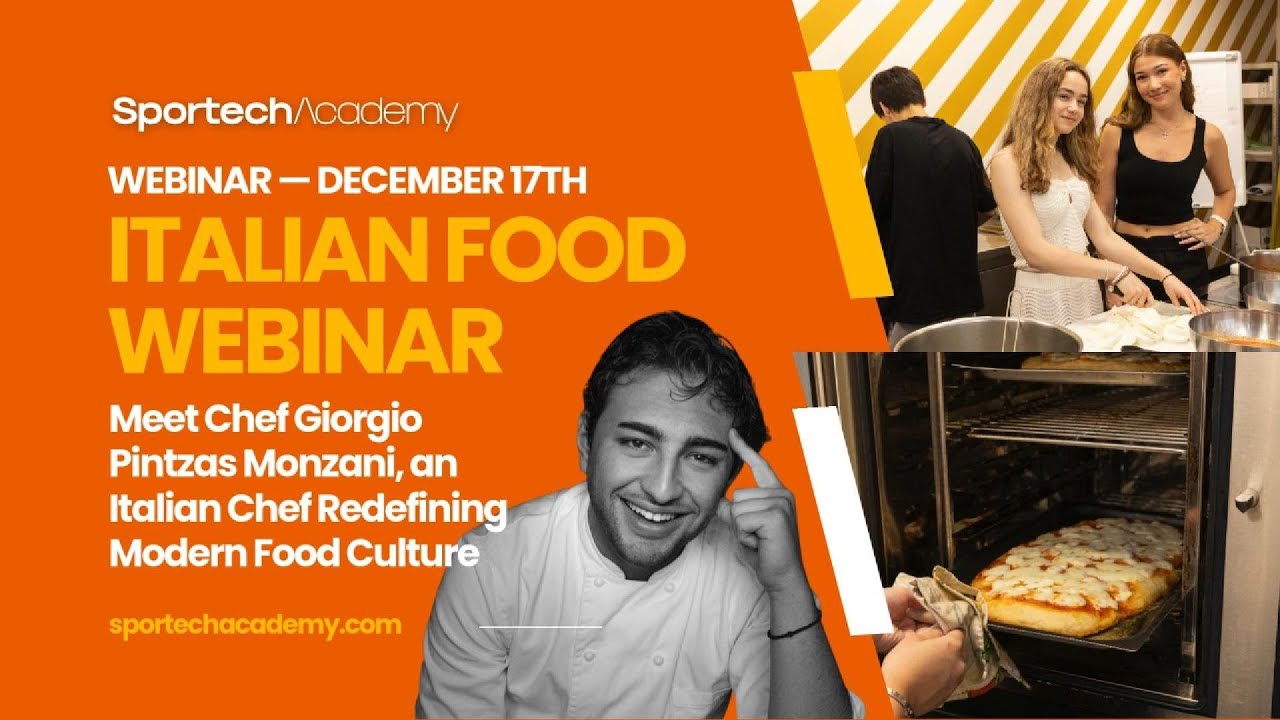 Meet a Food Professional – Live Session with Chef Giorgio Pintzas Monzani