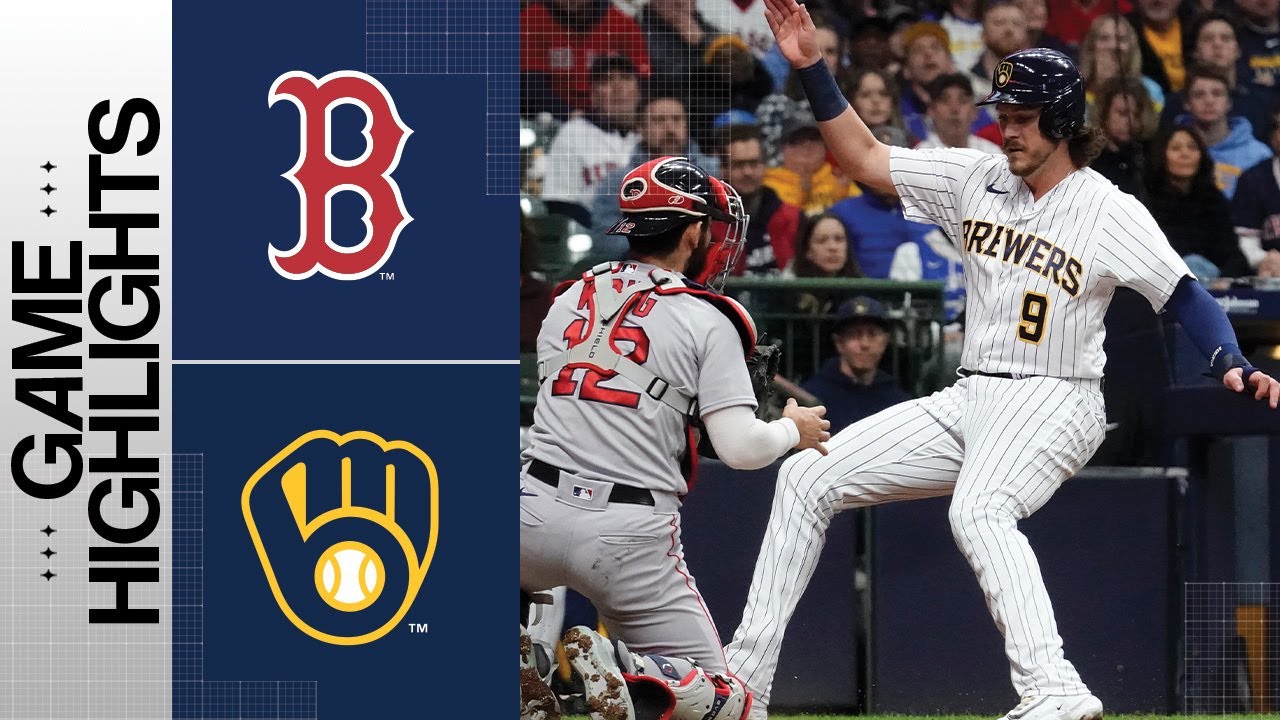 Red Sox vs. Brewers Game Highlights (4/22/23) | MLB Highlights