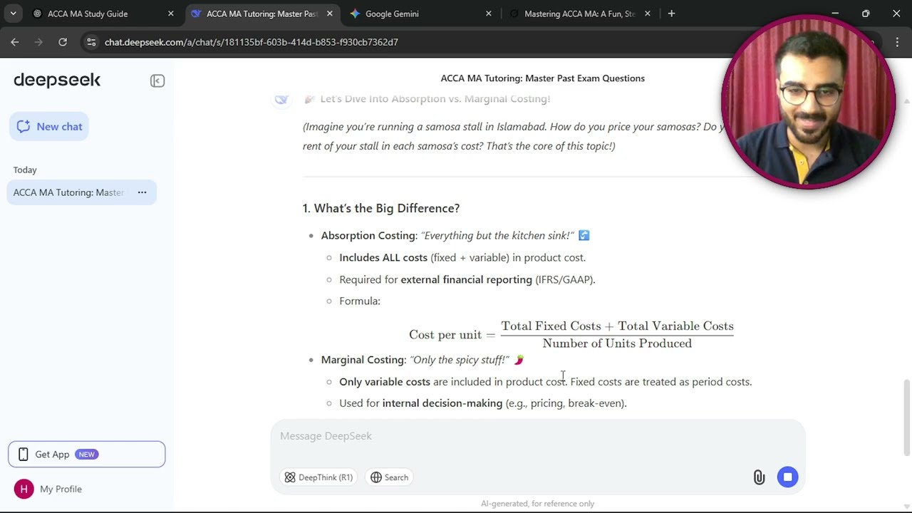 Study with AI | Turning ChatGPT to ACCA Tutor | Comparing different AI Chatbots