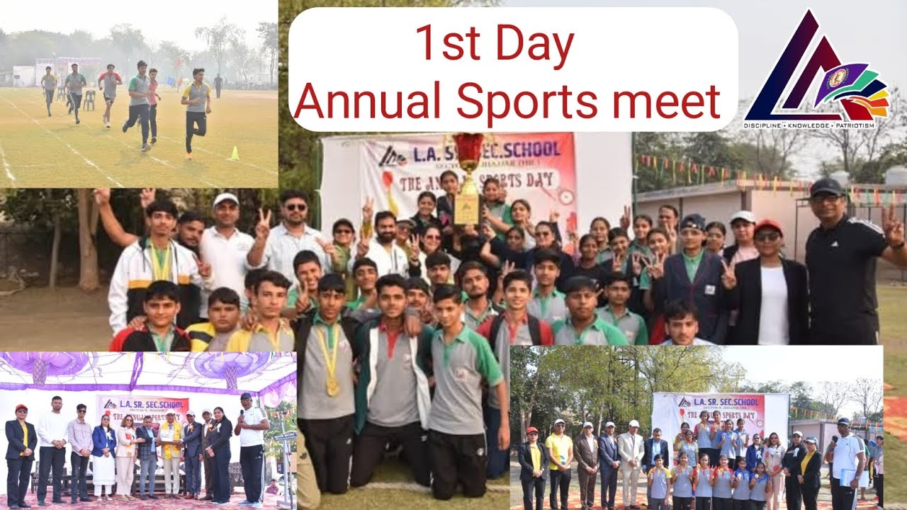 Annual Sports meet / 1st Day / L.A school Jhajjar 