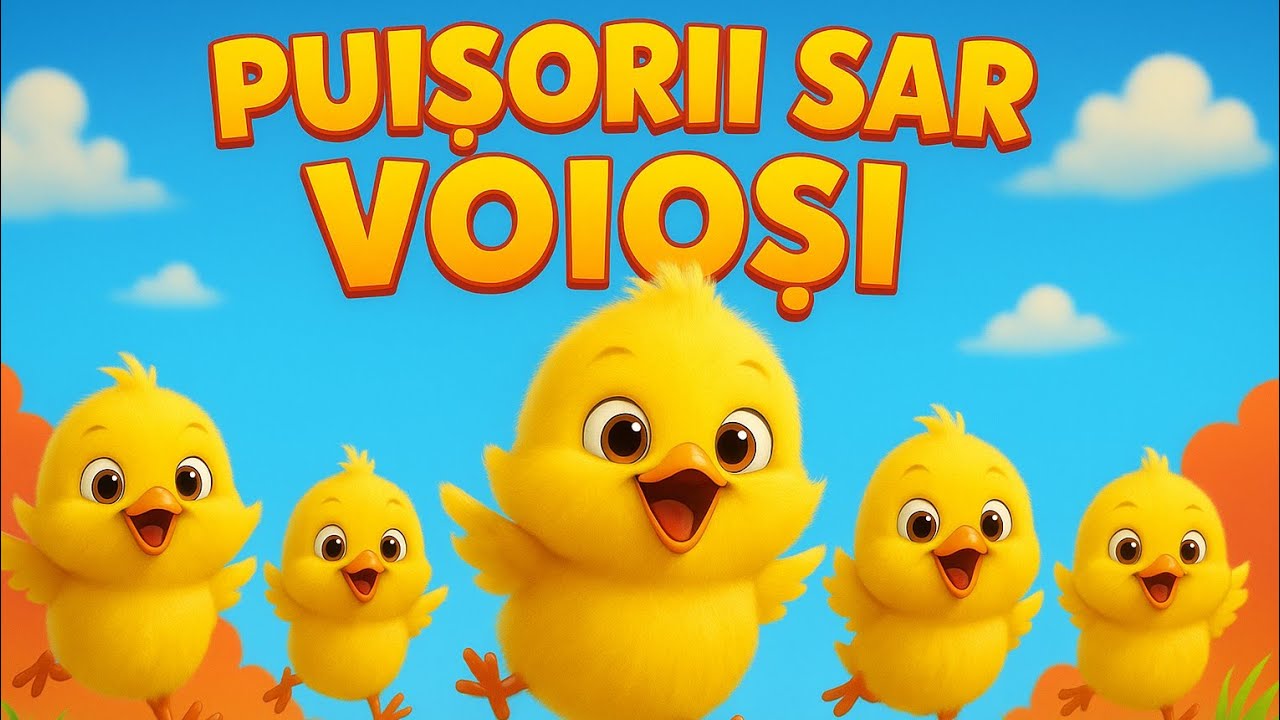 Puișorii sar voioși 🐣 | C&acirc;ntec vesel pentru copii | Zuzu World - Muzică educativă animată