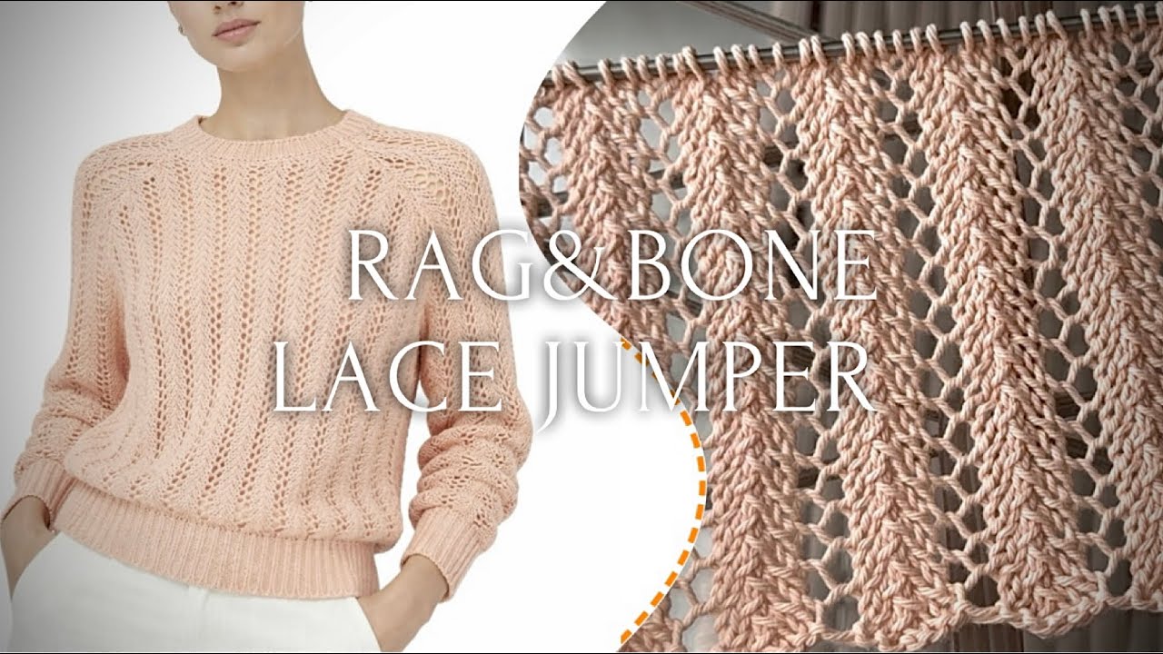 Pinterest снова взорвался! 💥 Вяжем кружевной джемпер! How to knit lace jumper