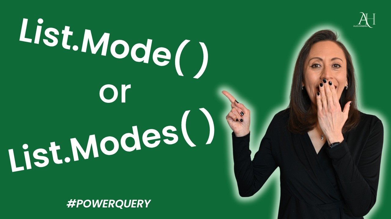Diferencia Entre List.Mode( ) y List.Modes( ) - Muy Fácil 😊🪄
