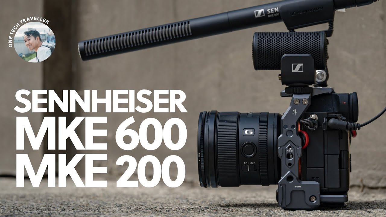 Sennheiser MKE 600 & 200 Shotgun Mics Unboxing & Sound Test
