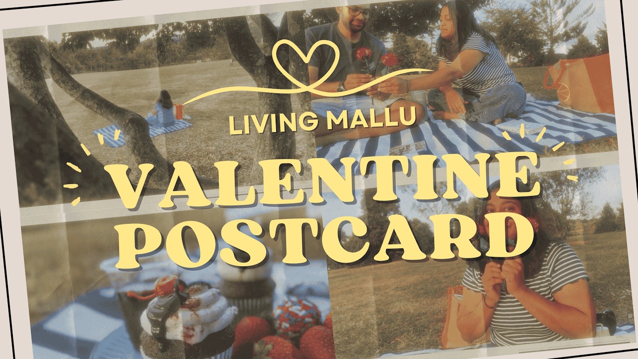 Our Valentines Postcard | Living Mallu | Visual diary | New Zealand