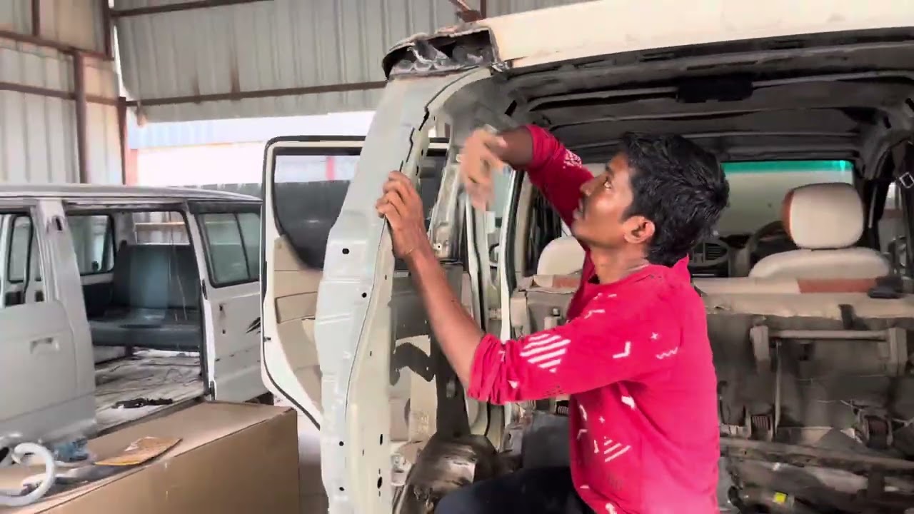 XYLO Major accidental Repair #mahindra #xylo #carbodyrepair #insuranceclaim #cardetailling #service