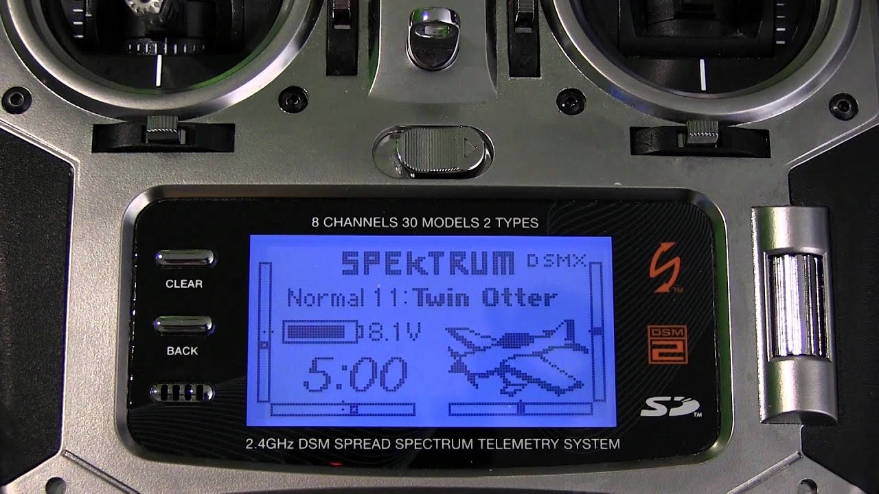 Spektrum DX8 — Закрылки и руль высоты вниз — как они работают и как ими пользоваться