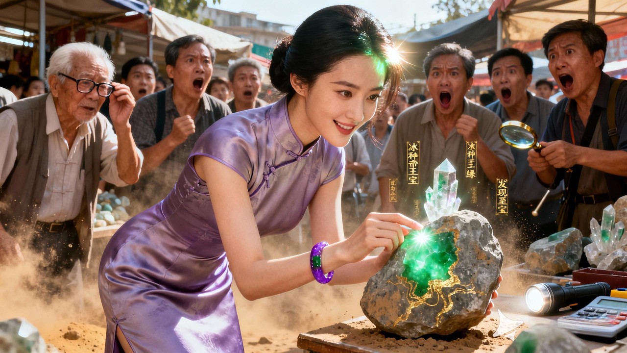 🔔首發新劇🔥 被親生父母趕出家門，她車禍覺醒透視眼，從古玩到賭石一路逆襲成女王👑💥