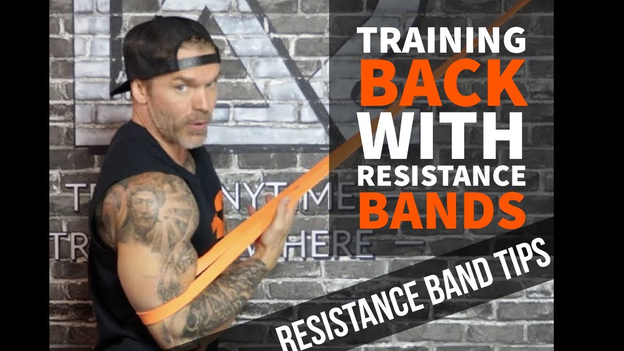 Training Your Back With RESISTANCE BANDS