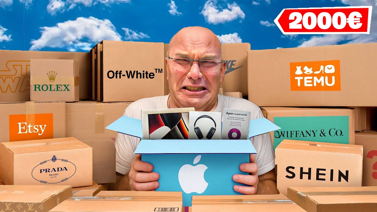 PAP&Agrave; HO COMPRATO 2000 EURO di PACCHI SMARRITI e LI APRO DI NOTTE.. *UNBOXING ASSURDO*