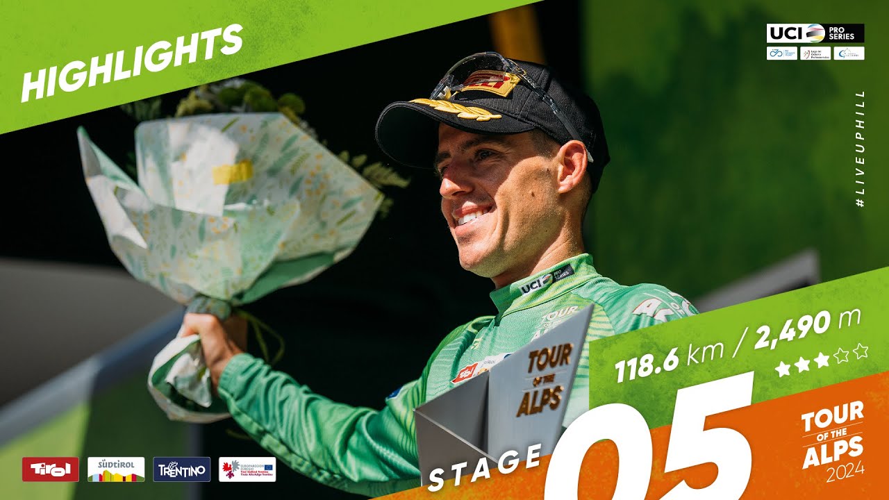 Tour of the Alps 2024 - Stage 5 Highlights - A new King