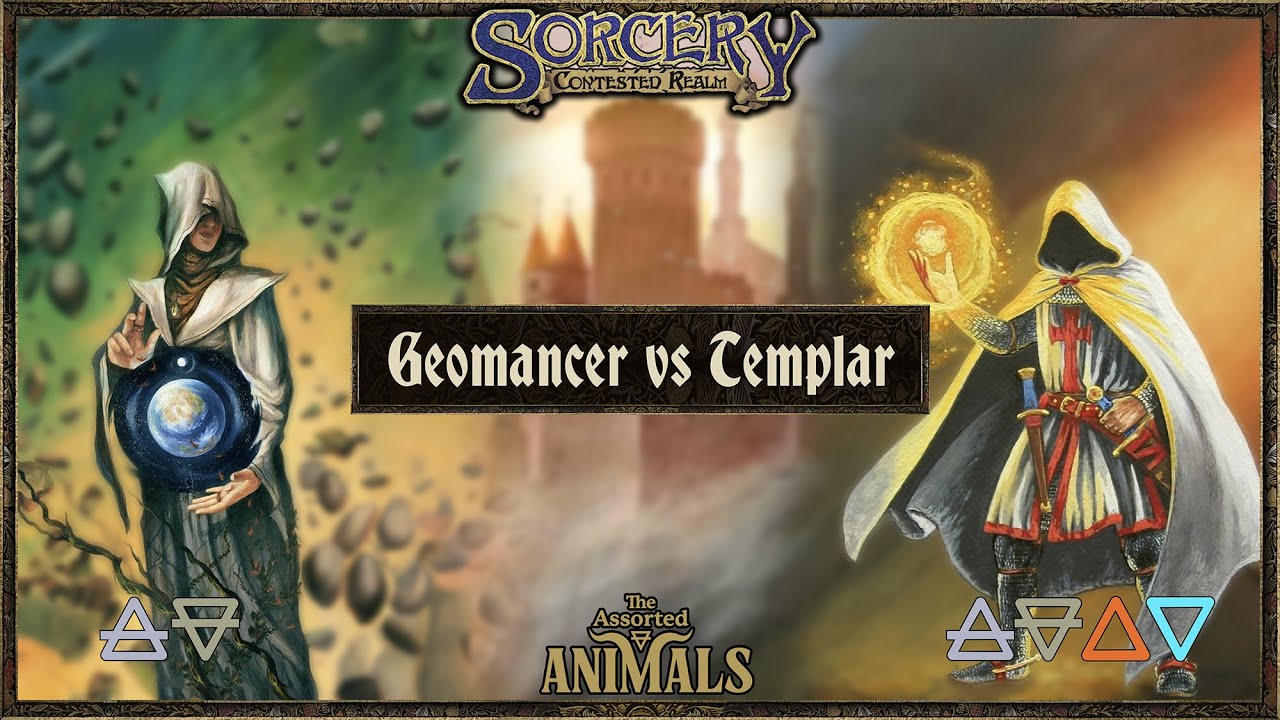 GEOMANCER (💨 /🪨) vs TEMPLAR - HERE COMES THE BRIDE (💨 /🪨/🔥/💧), Sorcery: Contested Realm Gameplay