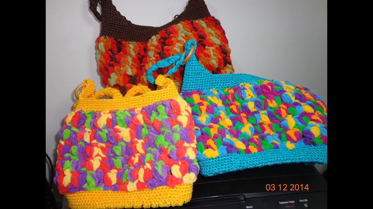 CARTERA DE VERANO PARA NEGOCIO TEJIDO A CROCHET PASO A PASO