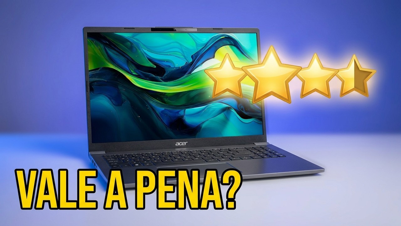 Notebook Acer Aspire GO 15 AG15-71P-58MD - &eacute; bom - Vale a Pena