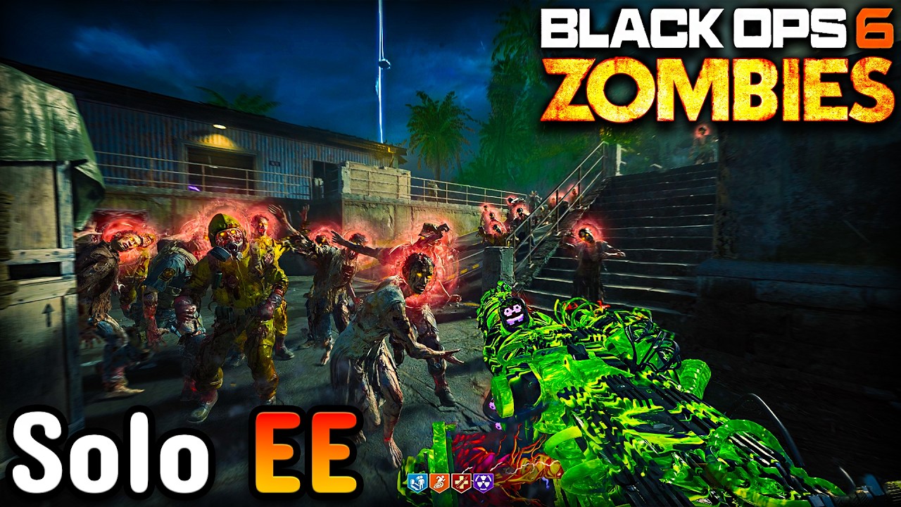 How Hard is the TERMINUS Easter Egg SOLO? (Black Ops 6 Zombies)