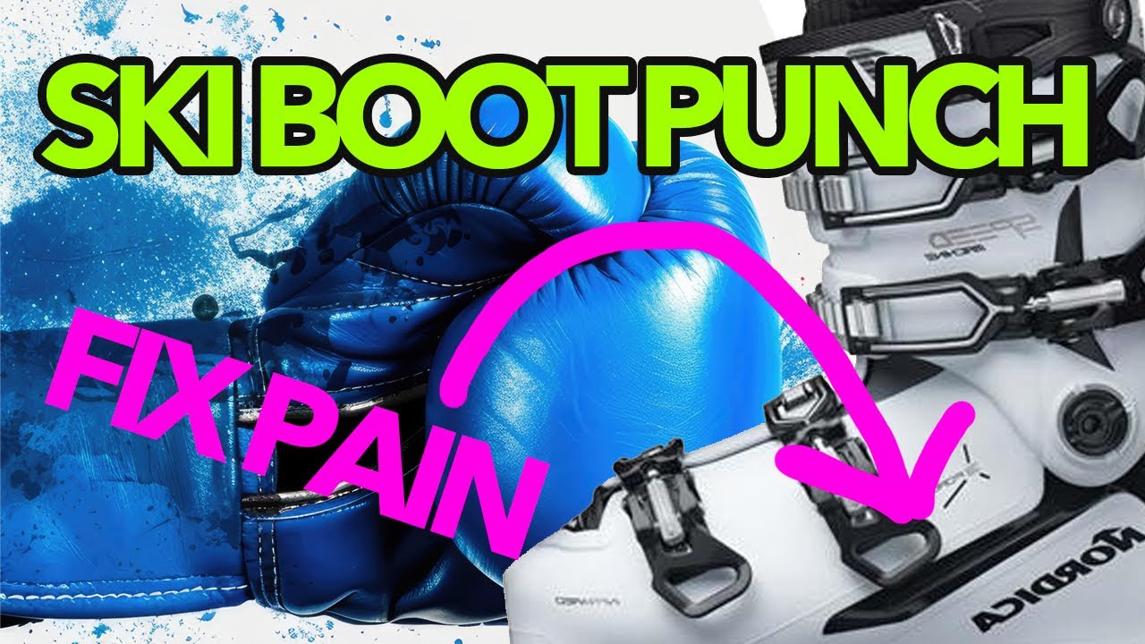 How to Punch Ski Boots DIY || East Coast Skiing ⛷️