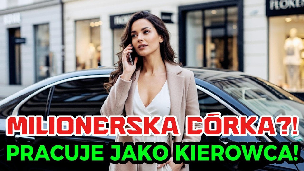 Dla żartu bogata bizneswoman założyła się z ojcem, że tydzień będzie kierowcą.