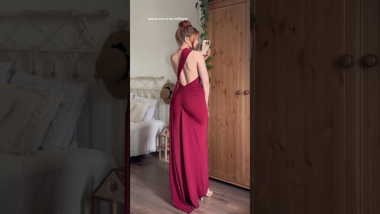 собираю образ &laquo;Красотка&raquo;💔😳|#платье #обзор #секондхенд #fashion #девушка #платье #образ #макияж