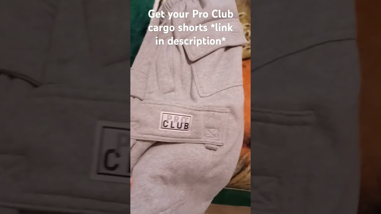 Get your Pro Club cargo shorts *link in the description* #shorts #proclub