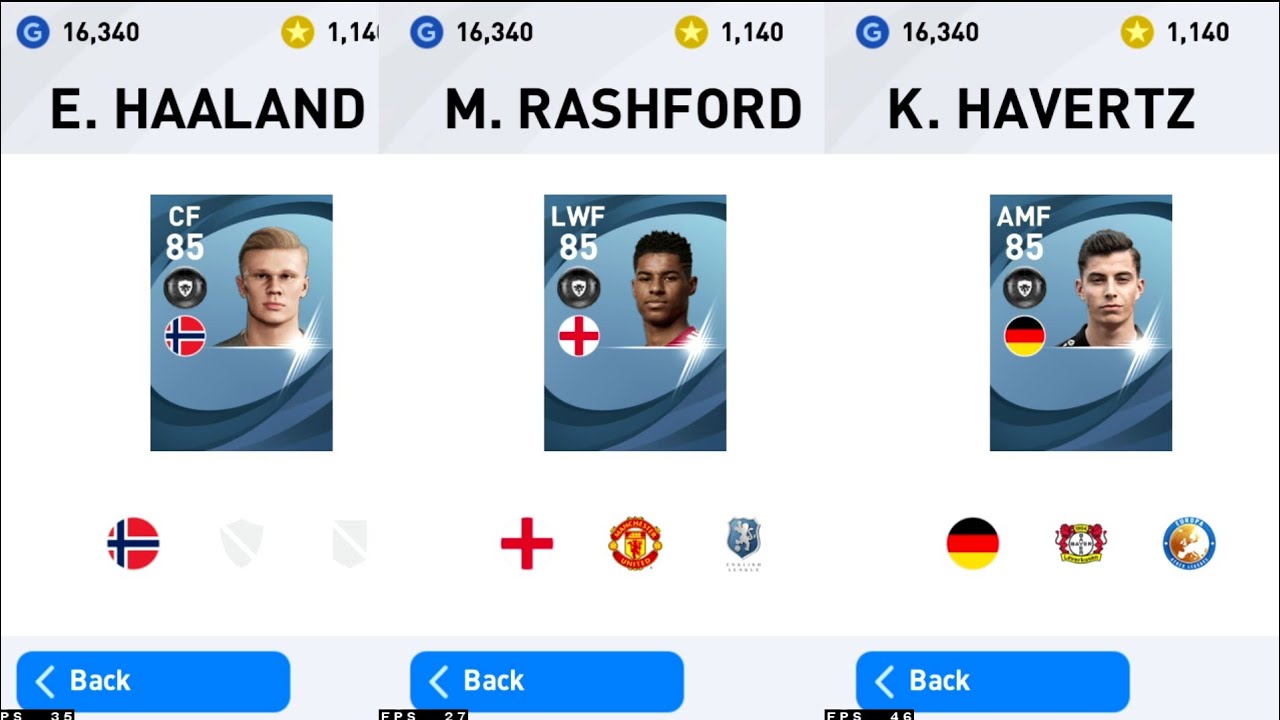 PES 2021 MOBILE 1ST LOOK😍 NEW BLACK BALLS !!