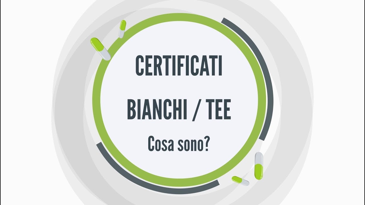 Cosa sono i Certificati Bianchi?