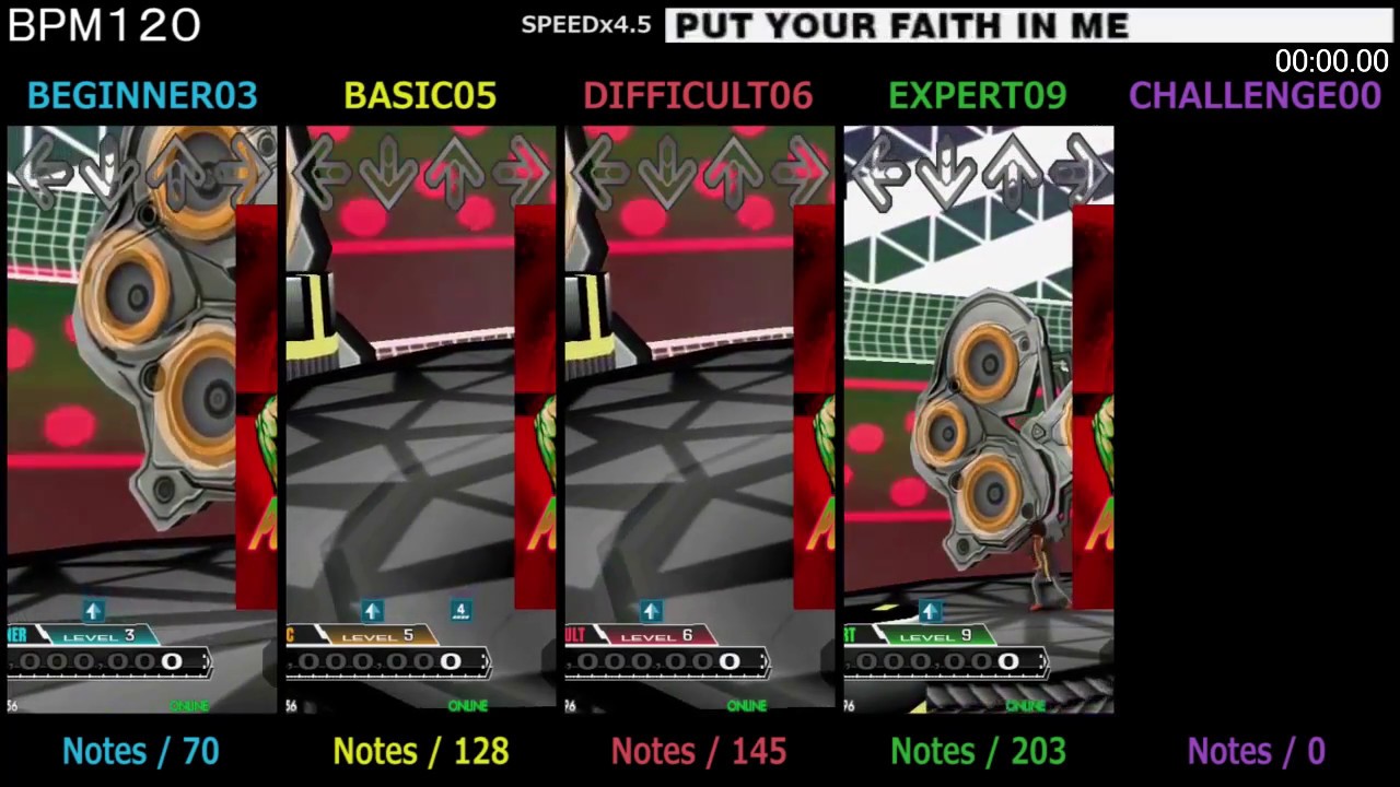 DDR / PUT YOUR FAITH IN ME - SINGLE (DanceDanceRevolution 2ndMIX)