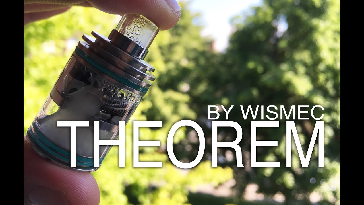Theorem by Wismec - designed by JayBo inspired by SuckMyMod - review + rewick tutorial
