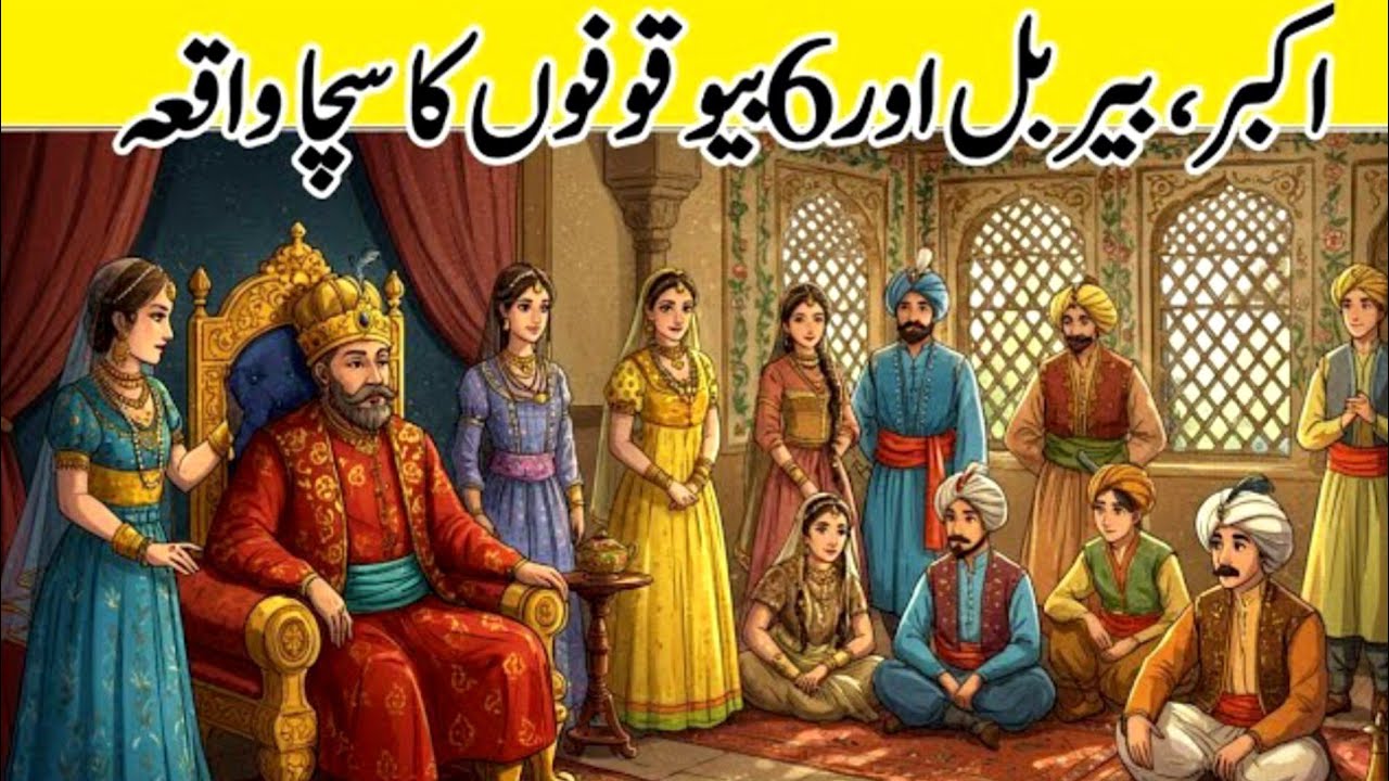 Akber Birble Ki Kahani| Bewakoofon ki Talash| Badshah Or 6 Bewakoofo ki kahani |@QadeemQisseKahani